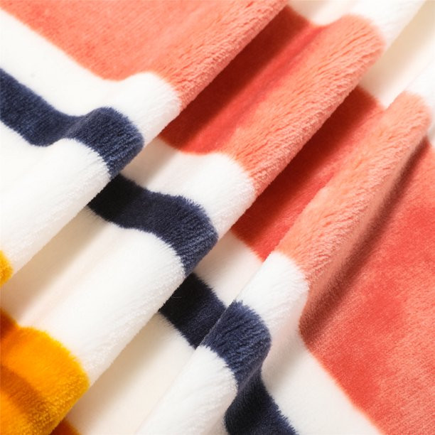 Better Homes & Gardens Multi-Stripe Velvet Plush Throw, 50" X 72" | Walmart (US)