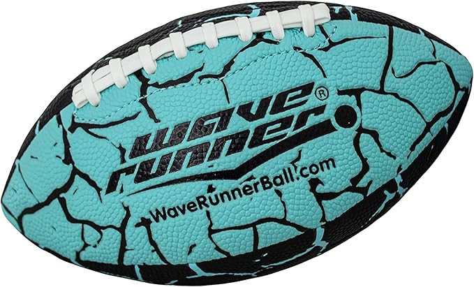 Wave Runner Grip It Waterproof Football- Size 9.25 Inches with Sure-Grip Technology | Let's Play ... | Amazon (US)