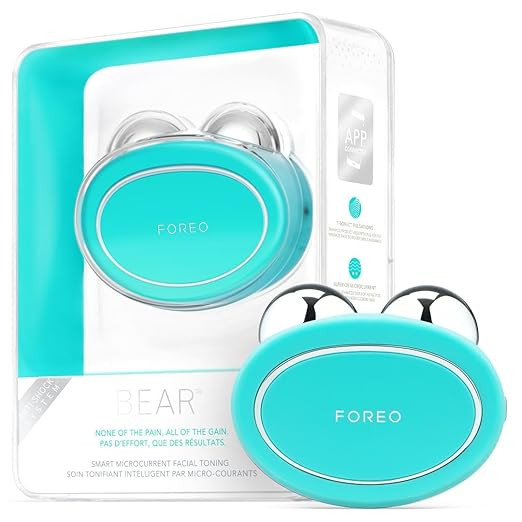 FOREO Bear Microcurrent Facial Device - Face Sculpting Tool - Instant Face Lift - Firm & Contour ... | Amazon (US)
