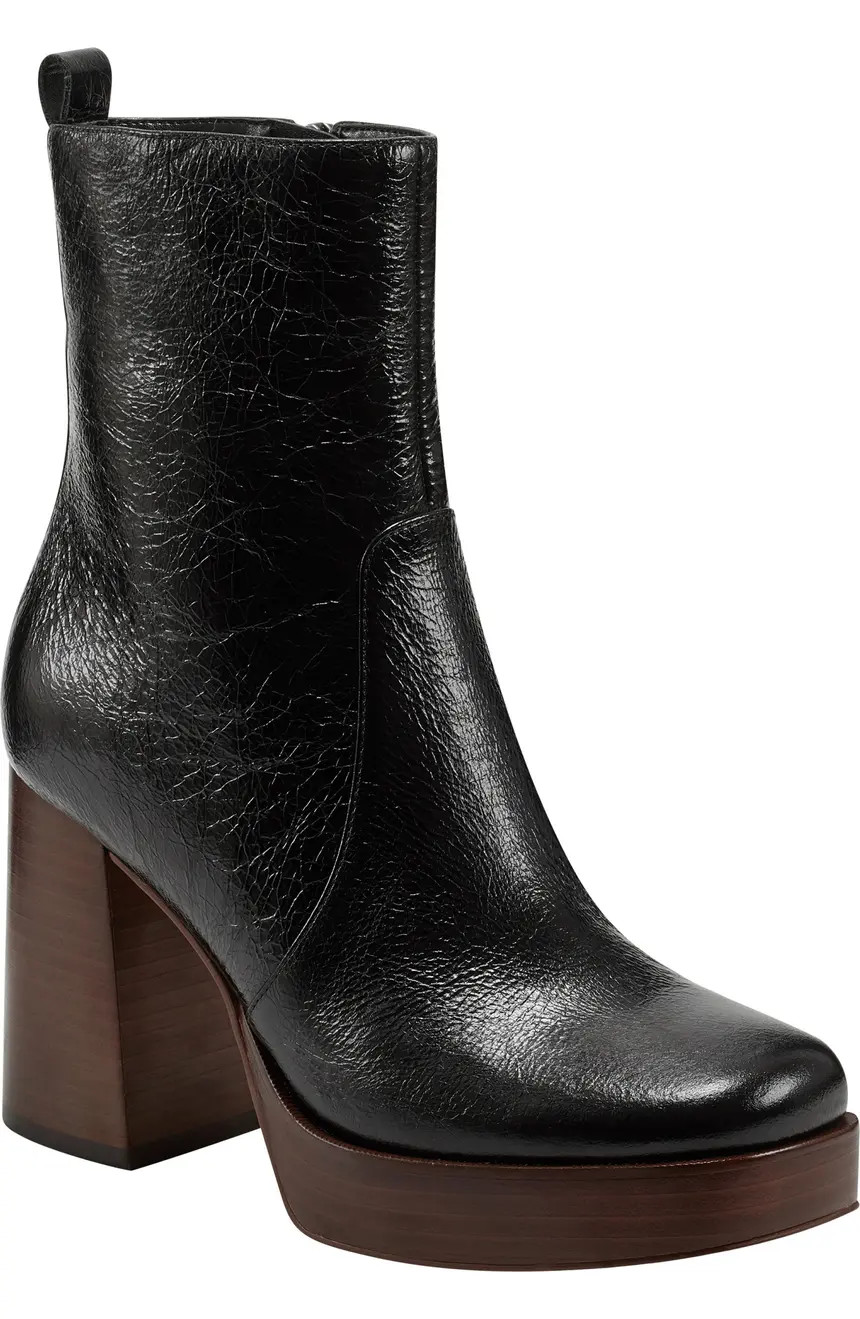 Marysa Block Heel Platform Bootie (Women) | Nordstrom