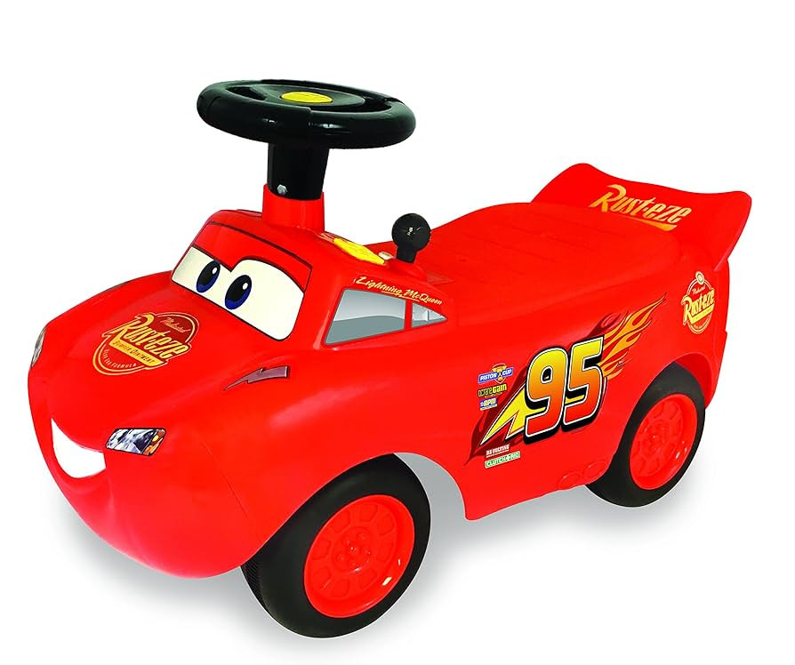 Kiddieland Toys Limited My Lightning McQueen Racer Ride On,Multi, Large | Amazon (US)