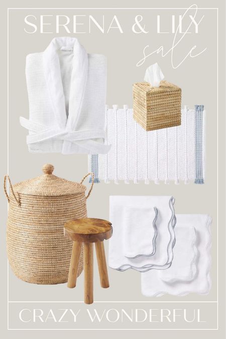 All bath essentials like my scallop towels, waffle weave robe, and large lidded basket (perfect for a laundry basket) are on sale up to 40% off now through 9/12!





#LTKSale #LTKhome