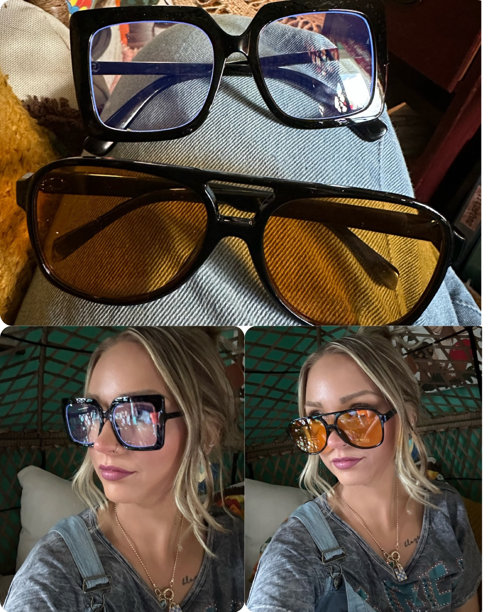 New Blueblockers & New shades #retro #statement 