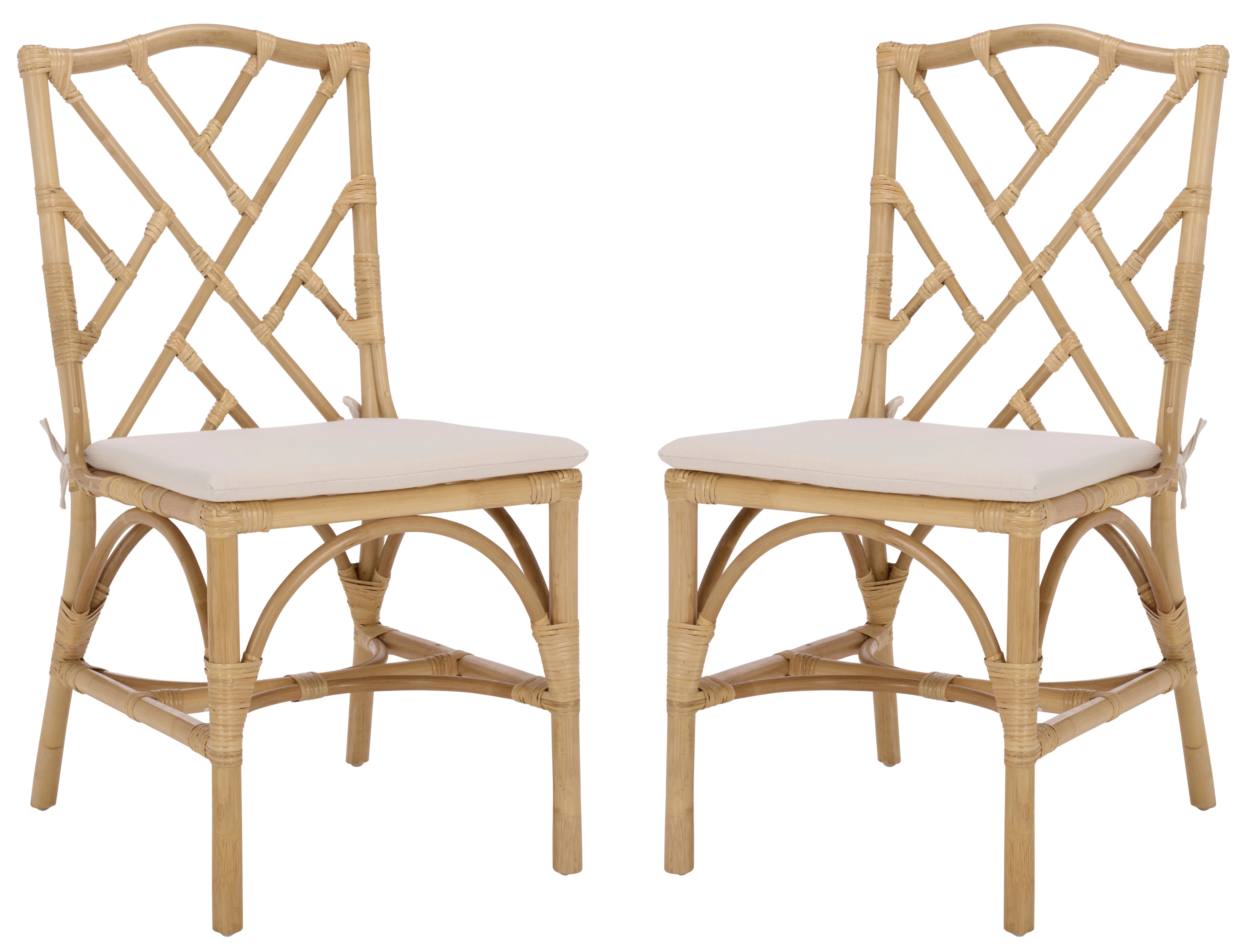 Chadale Rattan Dining Chair (Set of 2) | Wayfair North America