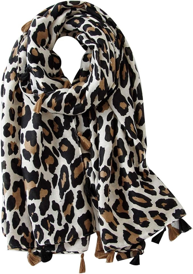 Van Caro Scarfs for Women Lightweight Floral Scarf Soft Long Fashion Scarves Sun-proof Wrap Shawl | Amazon (US)