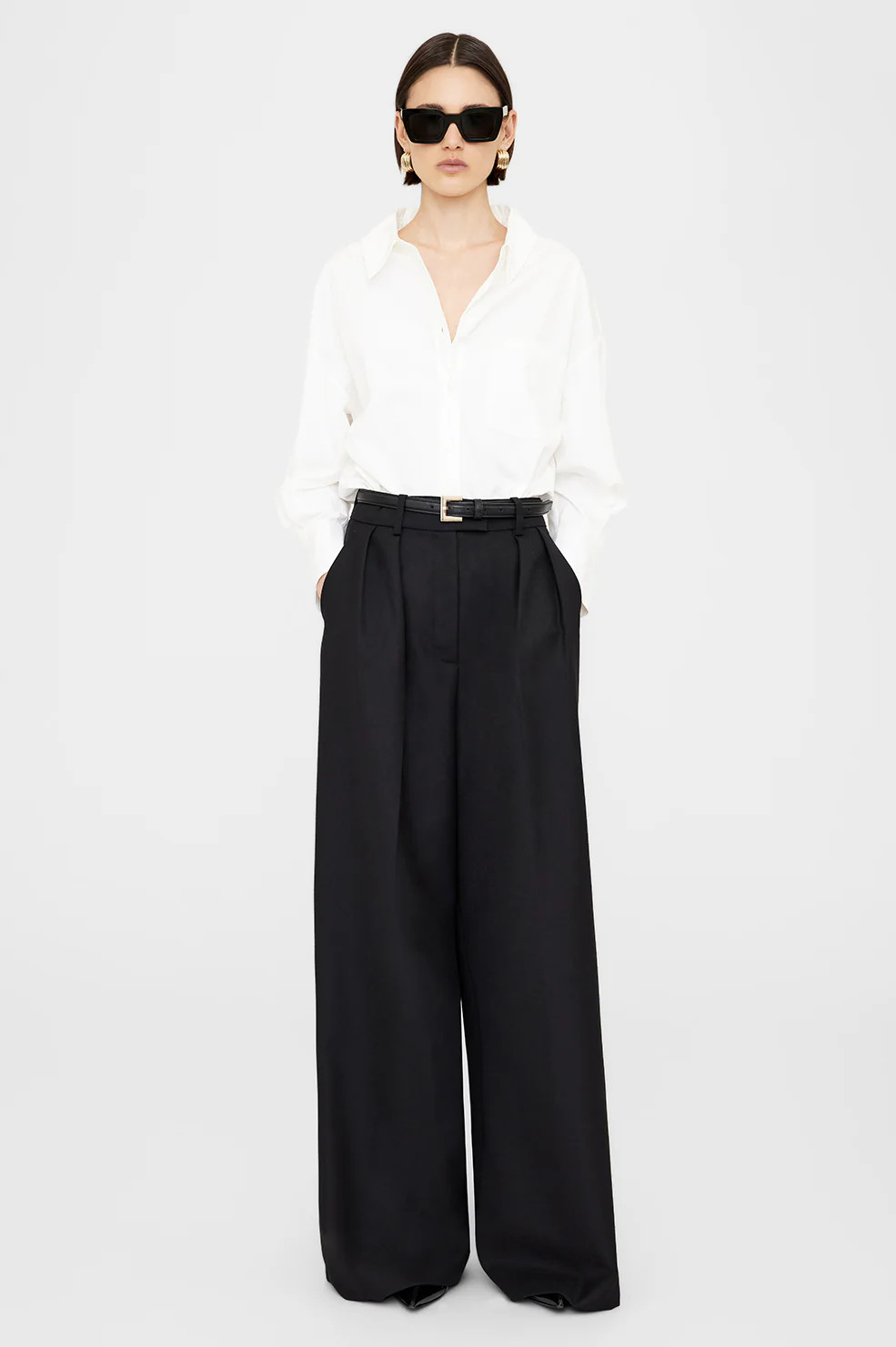 Mika Shirt - White | Anine Bing