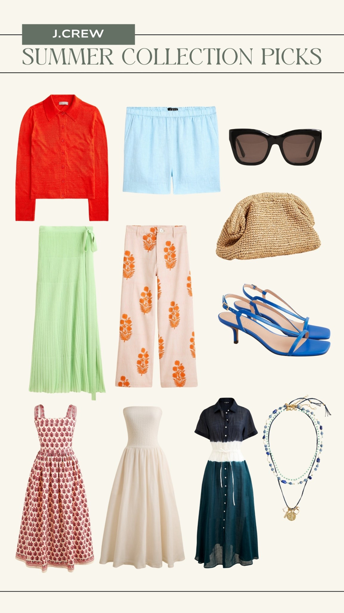 J.Crew just released their summer collection ☀️🕶️ sharing some of my favorite, colorful finds! 

#LTKSeasonal #LTKStyleTip