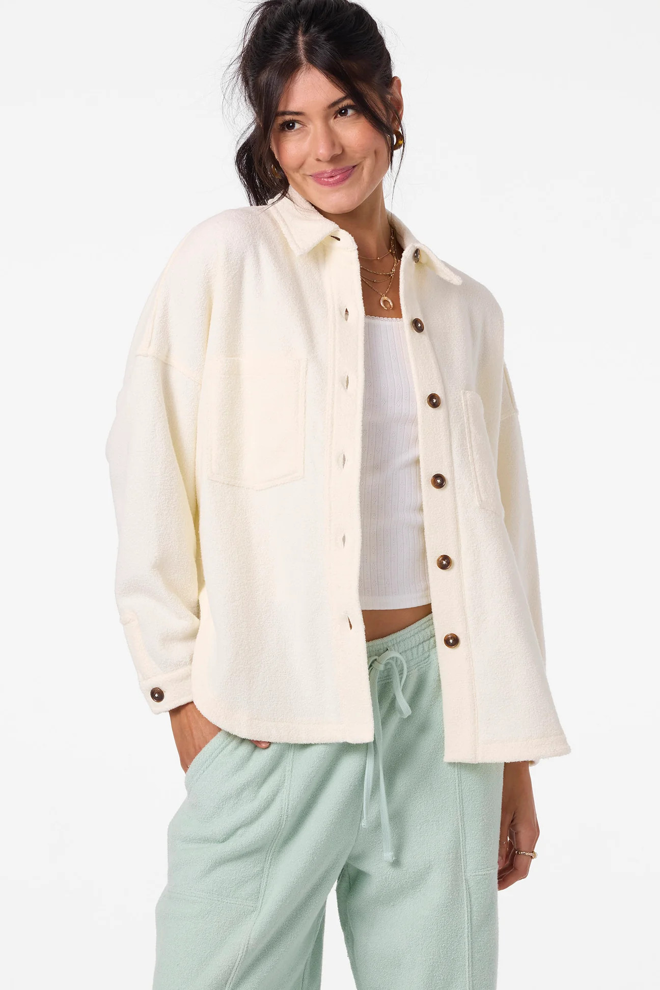 Wavelength Fleece Jacket Zip Fleece - Winter White | O'Neill | O'Neill