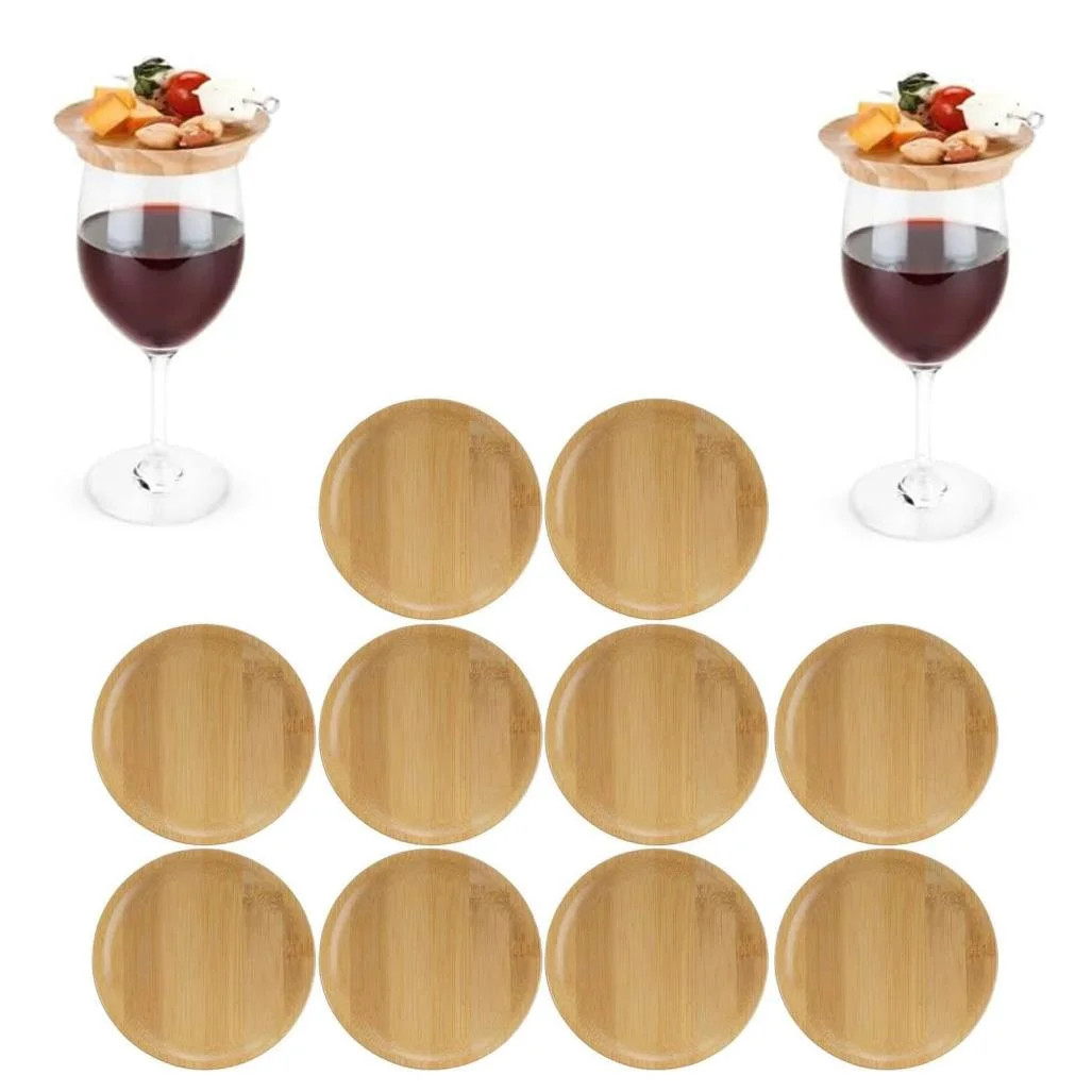 Leodye 10-Piece Wine Glass Charcuterie Topper Set, 2025 New Wine Glass Charcuterie Board Topper C... | Walmart (US)