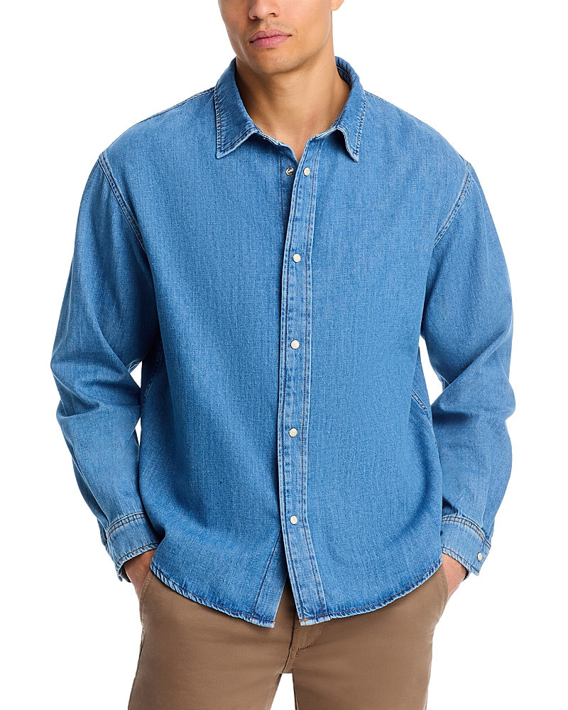 Frame Classic Long Sleeve Denim Shirt | Bloomingdale's (US)
