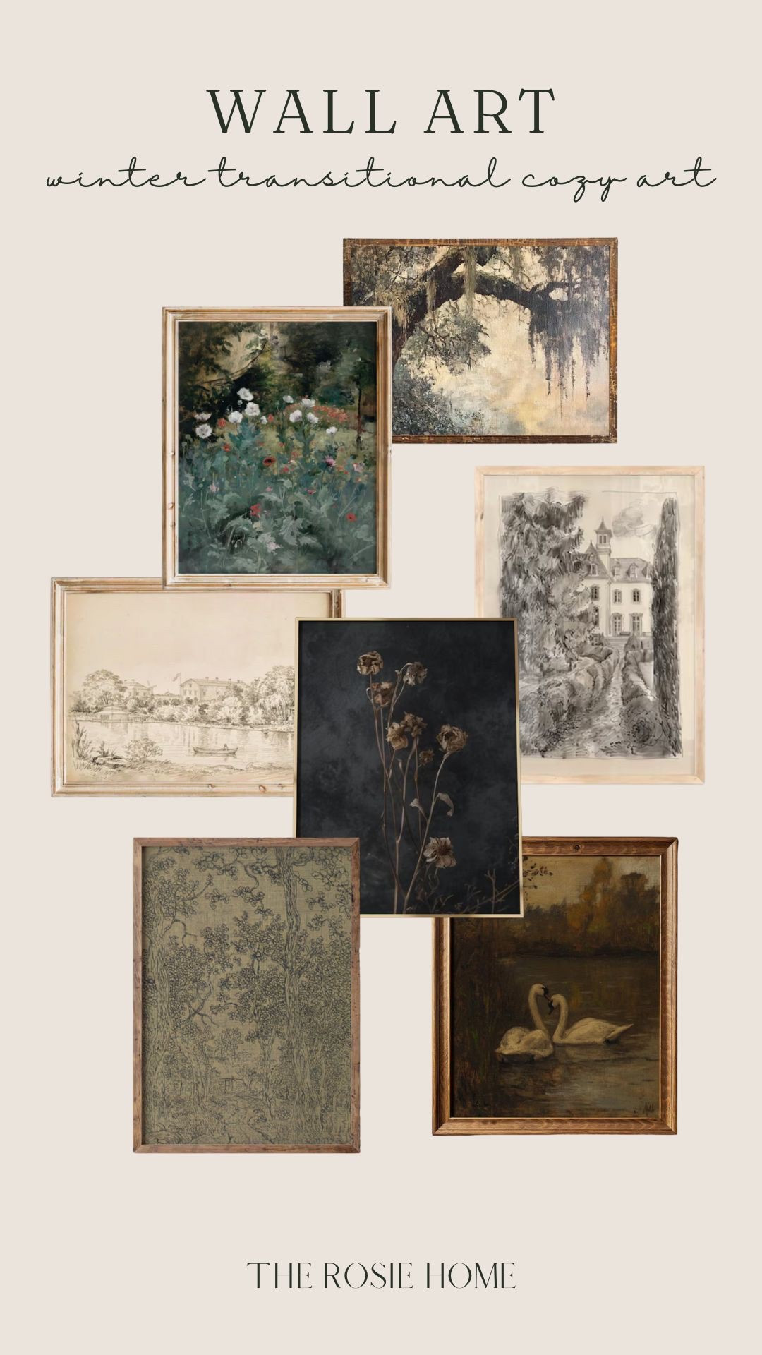 Shop these beautiful vintage inspired wall art pieces found on Etsy! These are perfect to transition your home from winter to spring, with a timeless year round cozy feel.

#LTKHome