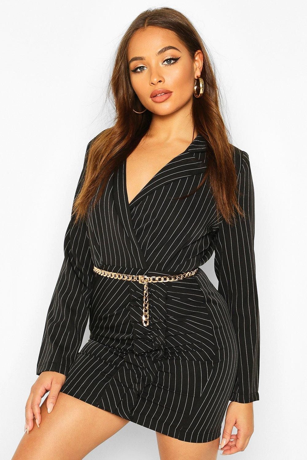 Chunky Chain Metal Waist Belt | Boohoo | Boohoo.com (DK)