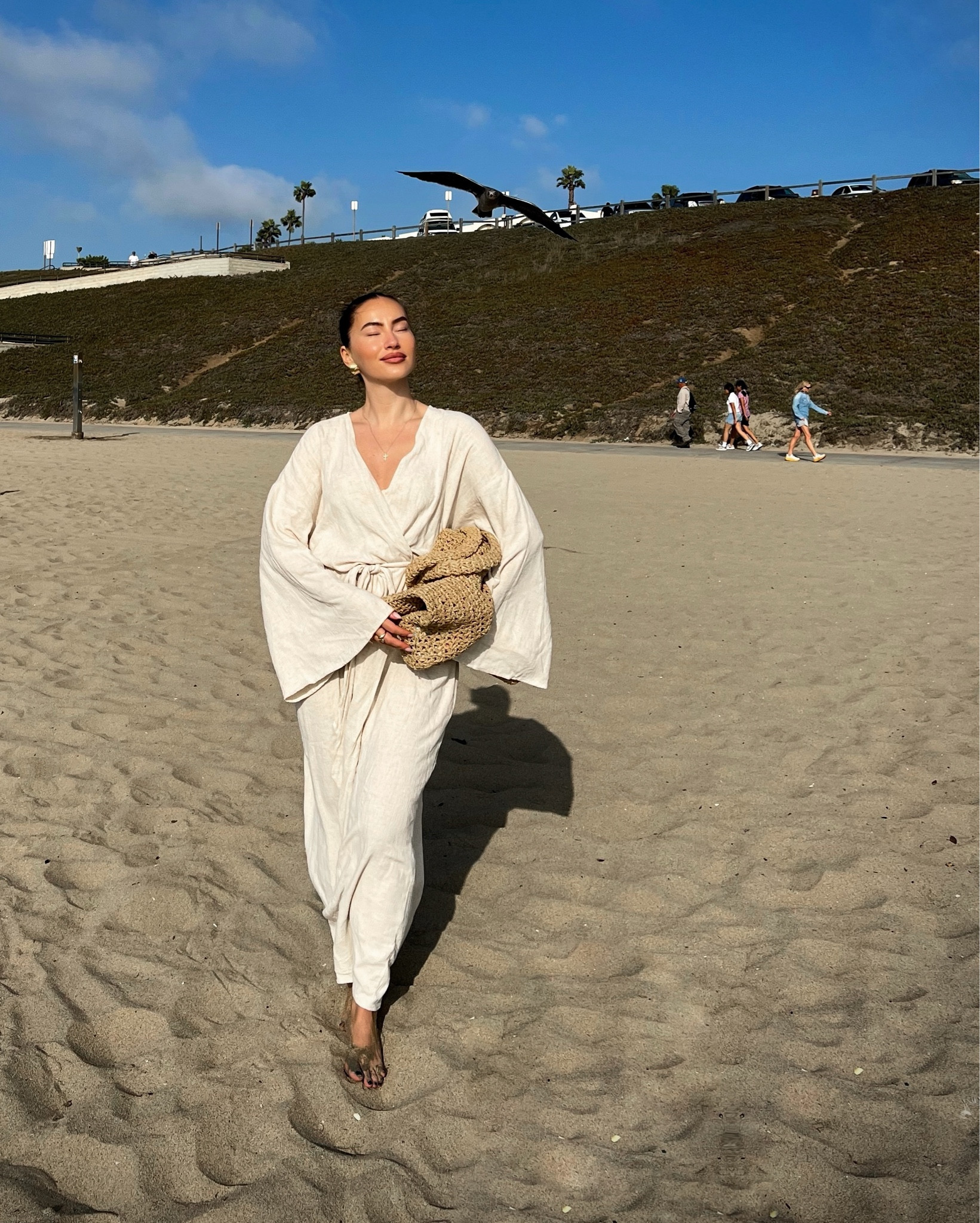 Belted duster from Naked Wardrobe but out of stock, linked a few similar ones below 

#LTKU #LTKStyleTip #LTKSeasonal