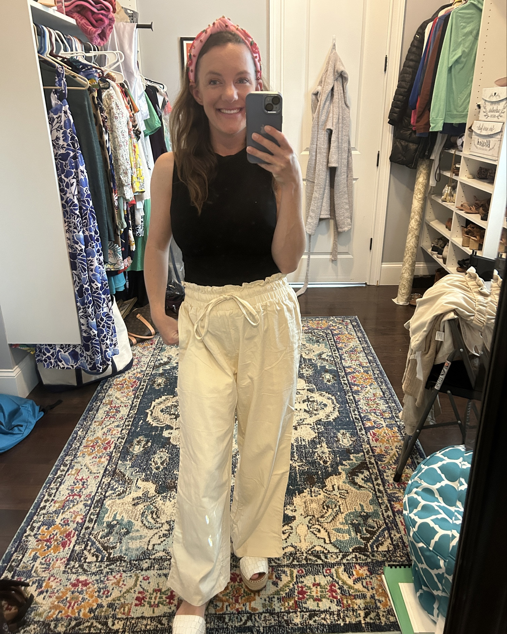 Neutral summer outfits 
Linen and cotton 
Cute headbands 

#LTKfindsunder100 #LTKstyletip #LTKSeasonal