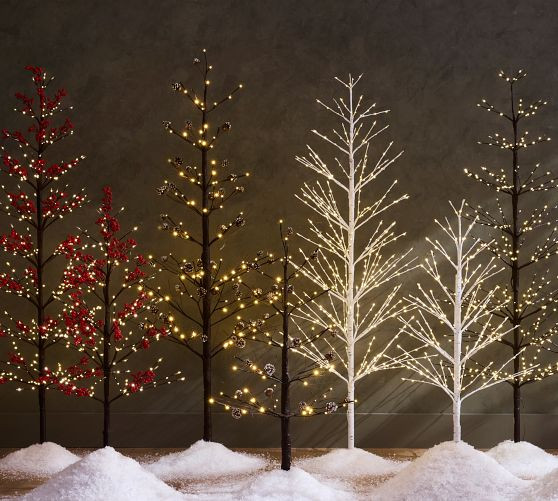 Lit Twinkling Twig Tree | Pottery Barn (US)