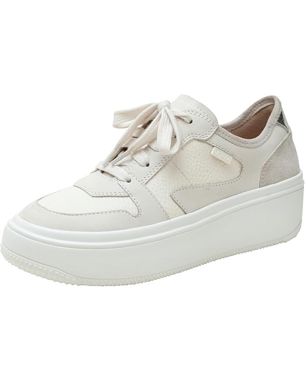 Linea Paolo - Gains - Womens Lace-Up Light Weight Leather Platform Sneakers | Amazon (US)