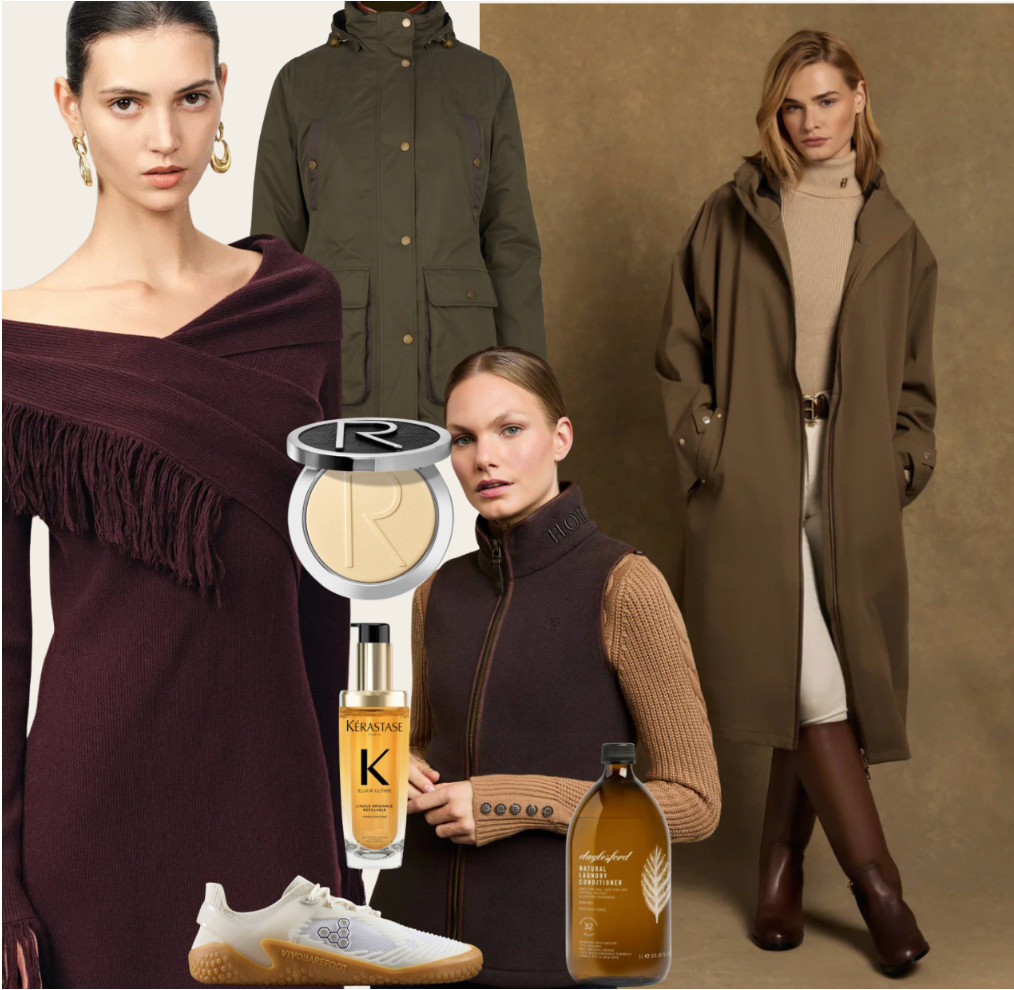 What you've been loving in my wardrobe 🤎 Winter fashion favourites. Cosy, country wear, knitted dress, Ralph Lauren aesthetic. Beauty essentials, new in from Daylesford. 

 #LTKwinter #LTKspring #LTKdatenight