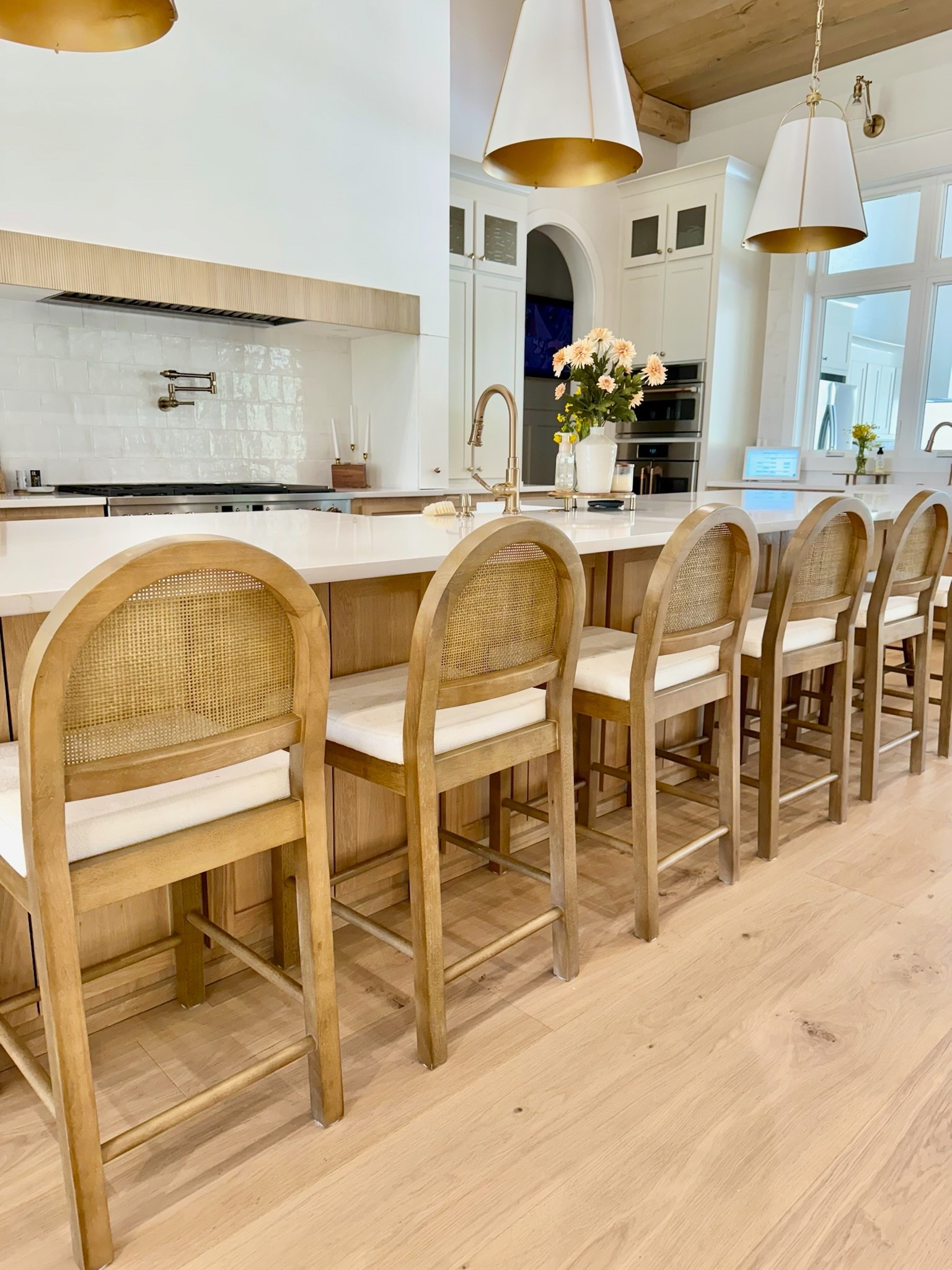 I always get so many questions about my barstools! They are pretty affordable and look way more expensive than they are. 

#LTKHome