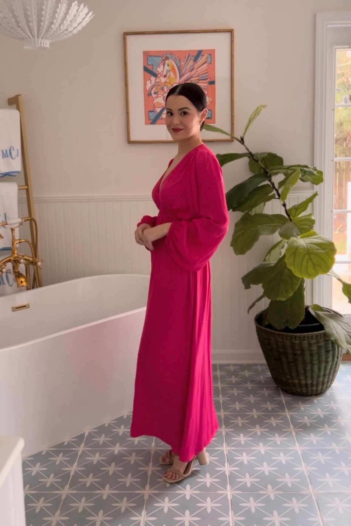 Hot pink Amazon dress under $100. I’m wearing an XS! So fun for vacation, bump friendly, or date night!

#LTKunder50 #LTKwedding #LTKSeasonal