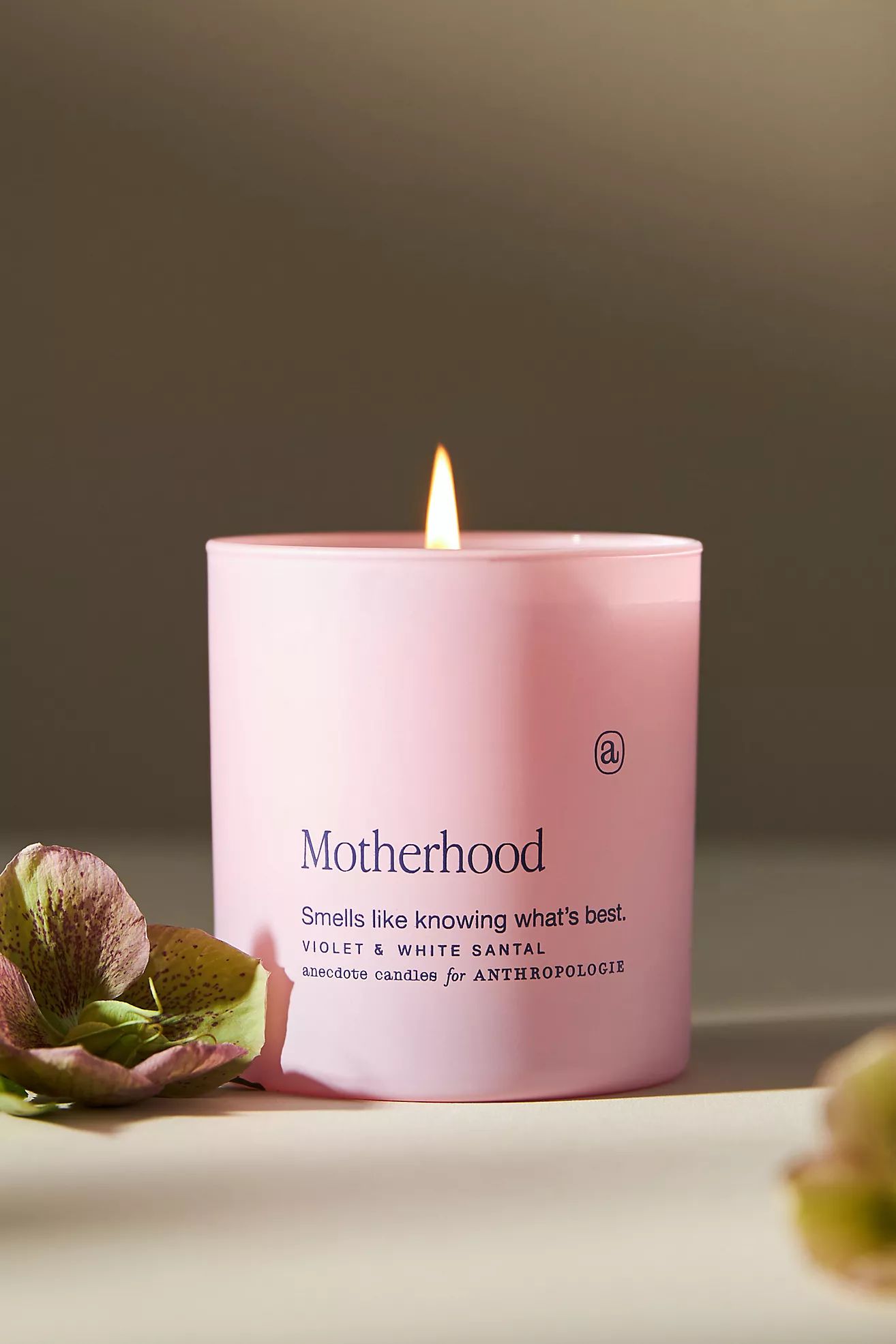 Anecdote Motherhood Glass Candle | Anthropologie (US)