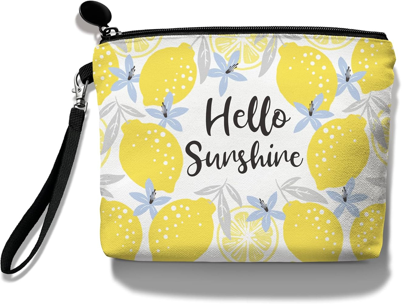 Hglian Lemon Travel Makeup Bag,Inspirational Cosmetic Toiletry Accessories Organizer,Cute Zipper ... | Amazon (US)
