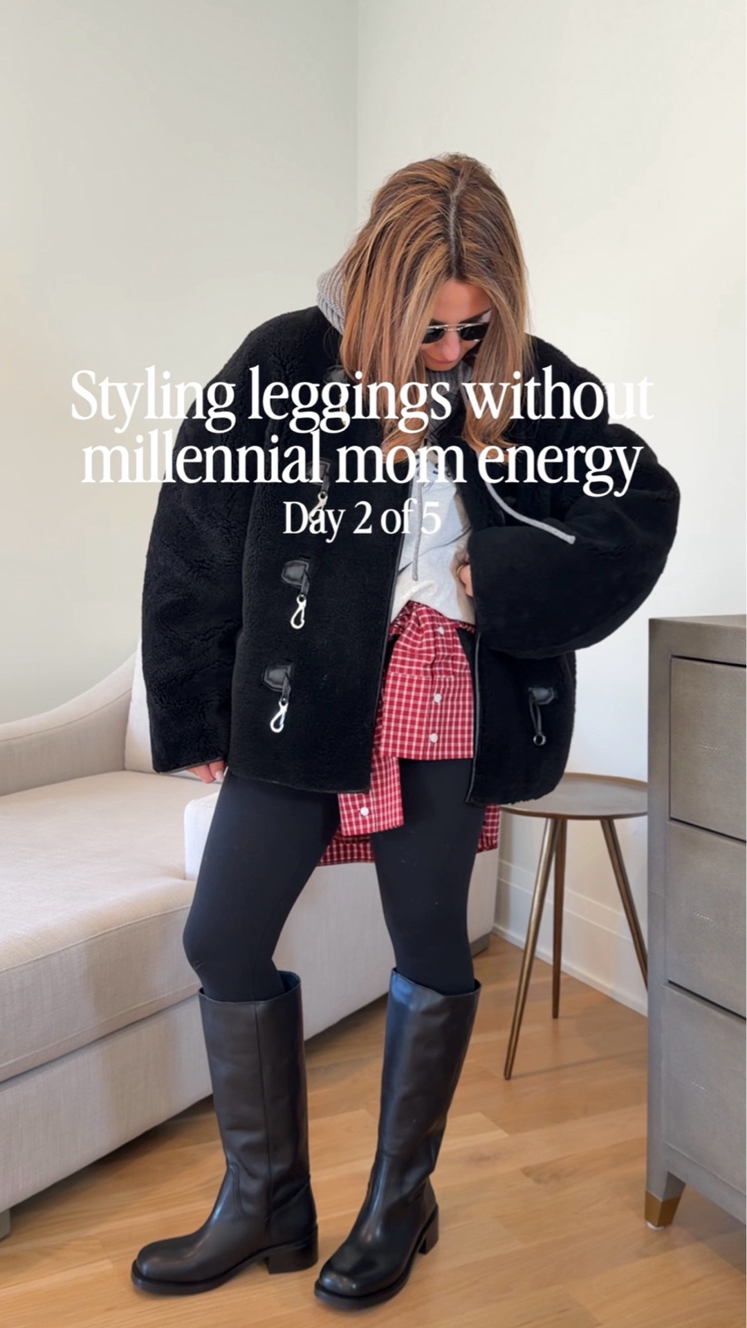 Elevated legging outfits, day 2 ✨ This series is all about styling leggings without millennial mom energy — think clean lines, intentional layers, and outfits that feel put together without trying too hard.

#LTKmomlife #LTKgrwm #LTKootd