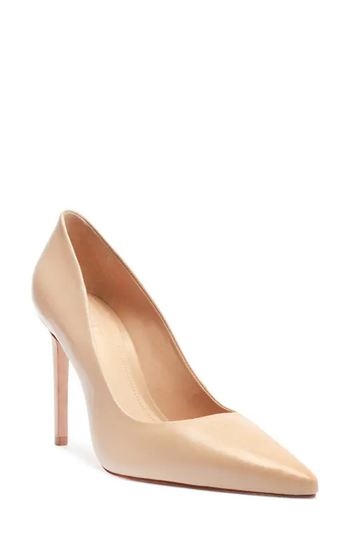 Schutz Lou Pointed Toe Pump in Light Nude at Nordstrom, Size 8.5 | Nordstrom