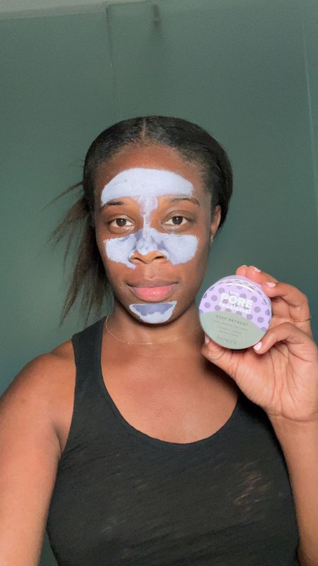 My most used mask as of late is from Benefit Cosmetics and perfect for pore care! 

#LTKbeauty #LTKfindsunder50 #LTKVideo