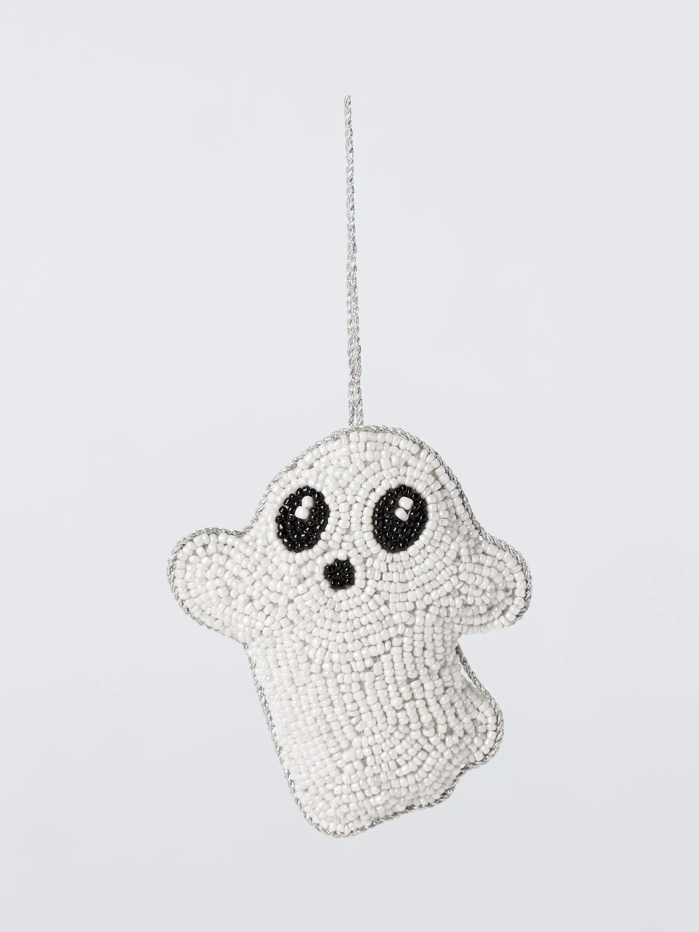 John Lewis Ghost Beaded Hanging Decoration | John Lewis (UK)
