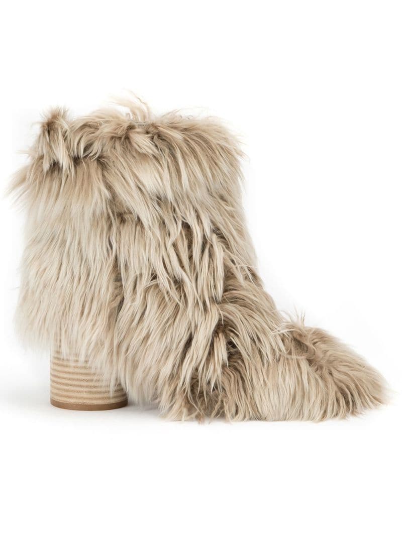 moon boot con pelliccia