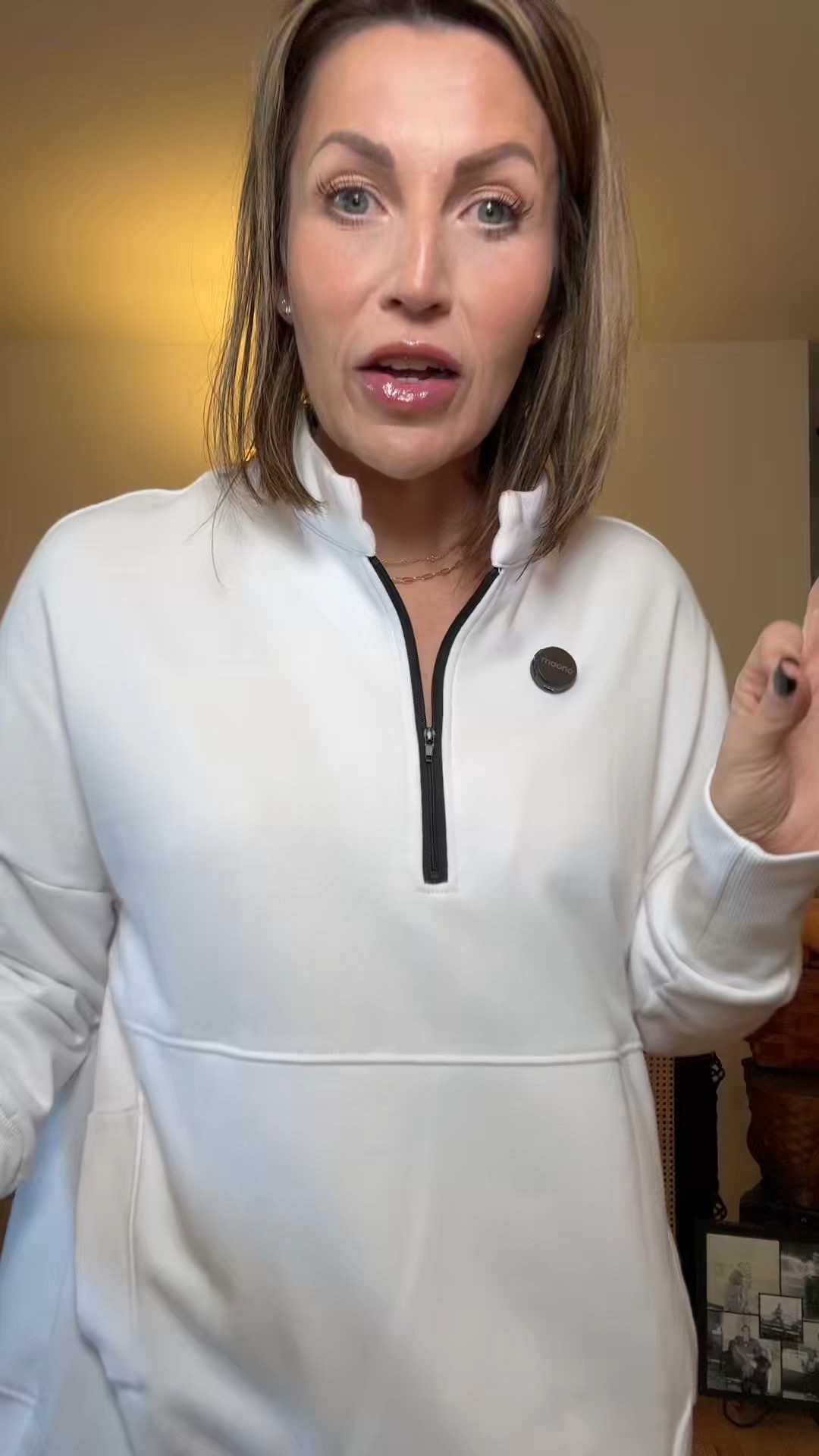 DOKOTOO Oversized Half Zip Sweatshirt | Cozy, casual, and effortlessly cute 🍂🧥 #fallfashionfinds #cozytok

#LTKMidsize #LTKOver40