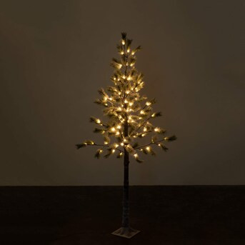 Sullivans 73-in Lighted Tree Electrical Outlet Christmas Decor | Lowe's