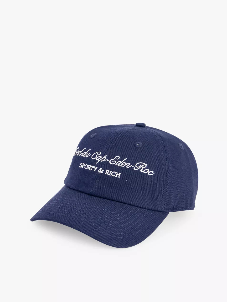 Eden logo text-embroidered cotton-twill cap | Selfridges