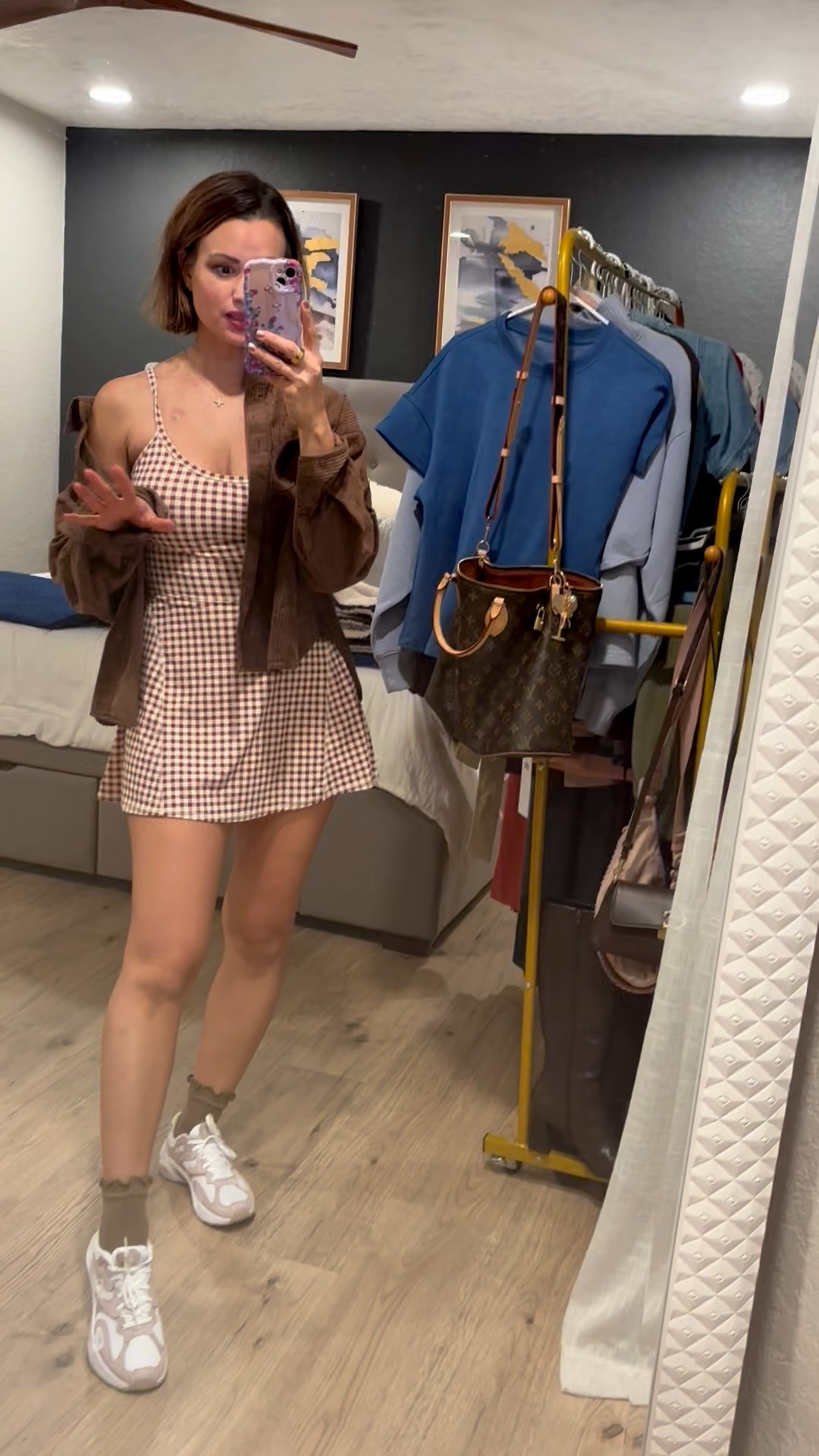 The cutest gingham print Active dress with an open  back detail currently 30% off!!

Wearing a size medium


#LTKootd #LTKActive #LTKSaleAlert