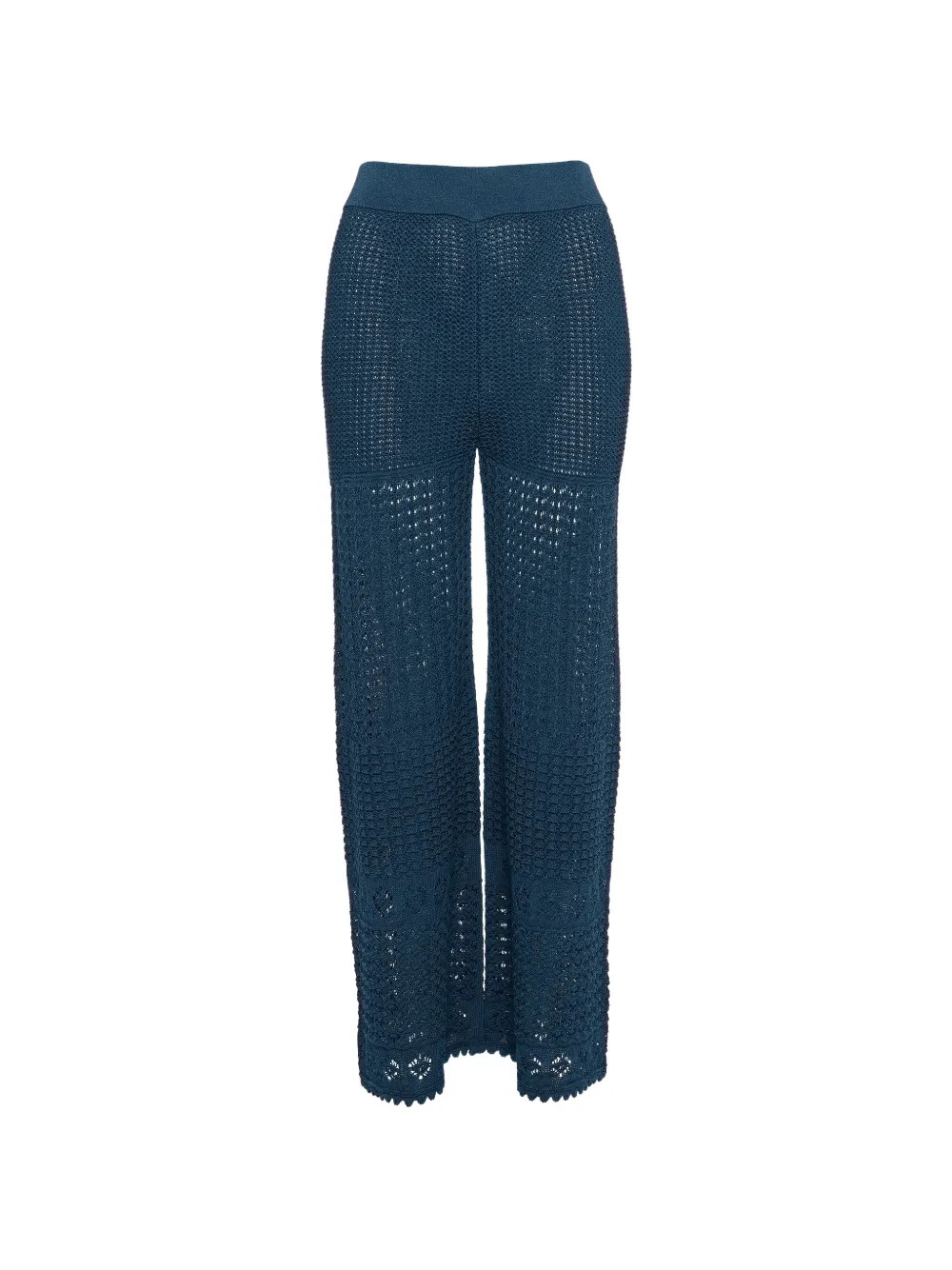 Emblème crochet trousers | Farfetch Global
