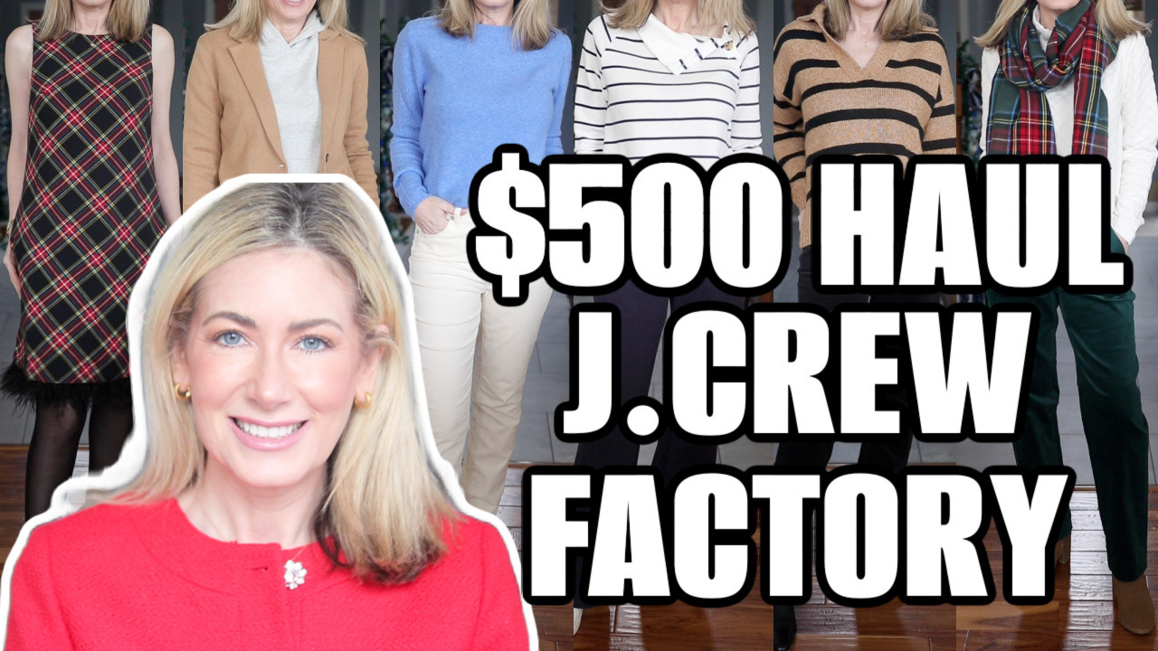 Watch the full video over on my YT channel, or just check out what I hauled for $500 right here!

#jcrewfactory #preppystyle #quietluxury #winteroutfits #falloutfits #casualoutfit #fashionover50  

 #LTKSeasonal #LTKFindsUnder50 #LTKFindsUnder100