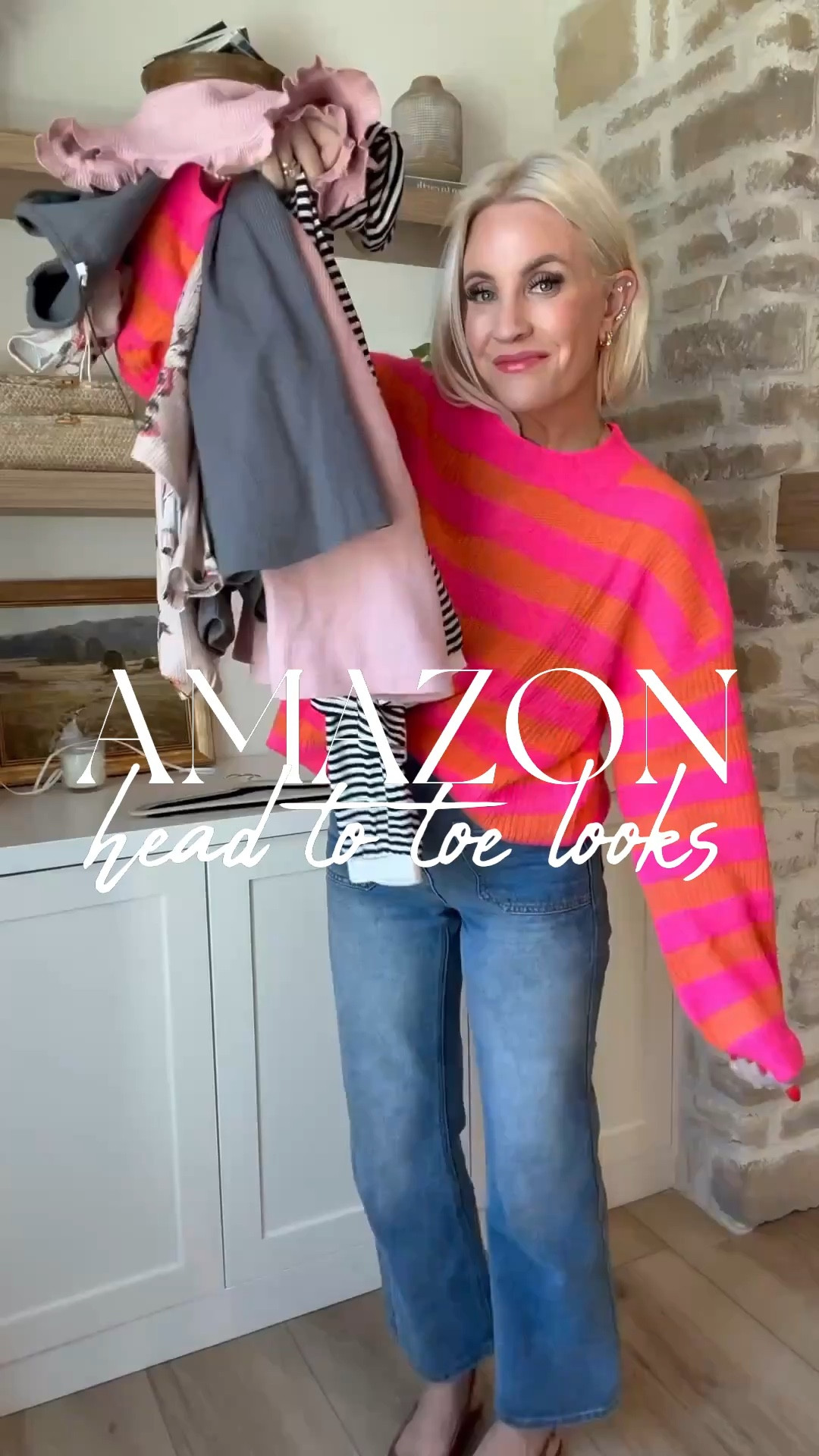 Amazon head to toe outfits! Wearing a size medium in the tops & a size 4 in the jeans

#LTKFindsUnder50 #LTKFindsUnder100 #LTKStyleTip