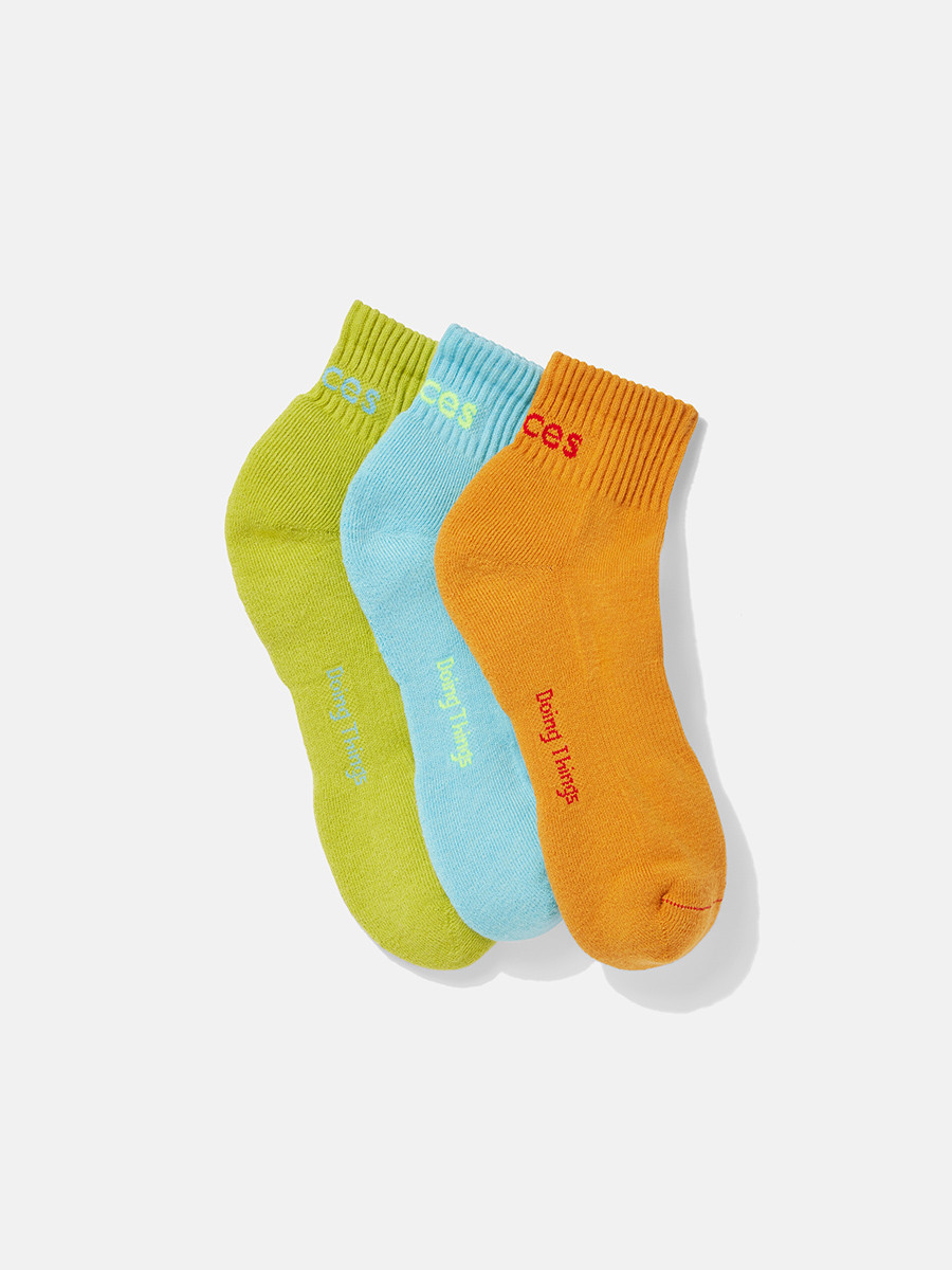 Rec Ankle Sock 3-PackA Heart | Outdoor Voices