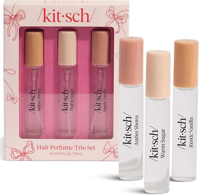 Kitsch Hair Perfume for Women - Trio Set | Clean, Deodorizing & Patented Odor-Eliminating Technol... | Amazon (US)