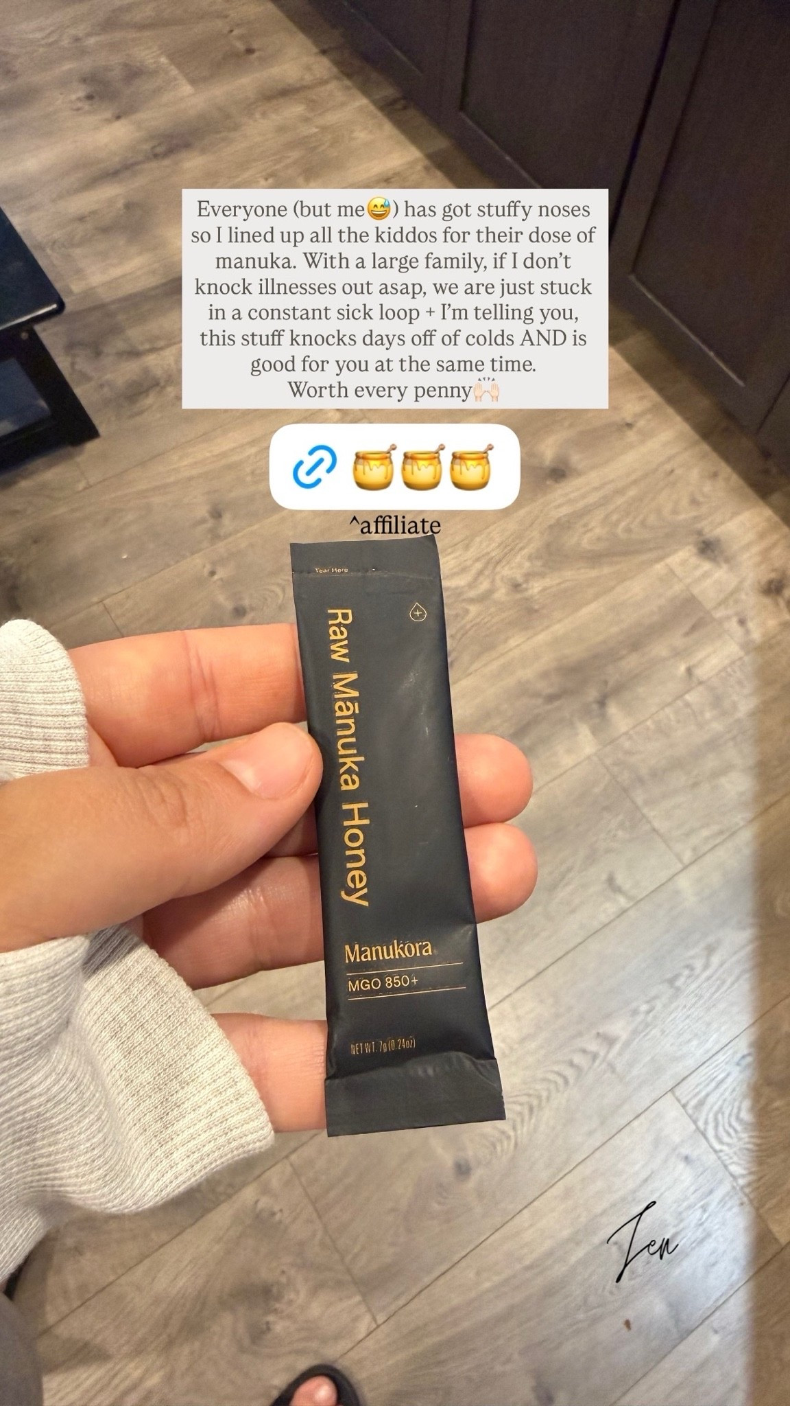 This honey saves the day! 🍯