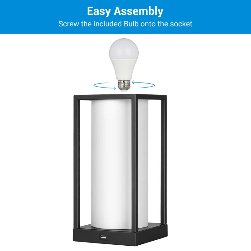 Montego 11.4'' Table Lamp with USB | Wayfair North America