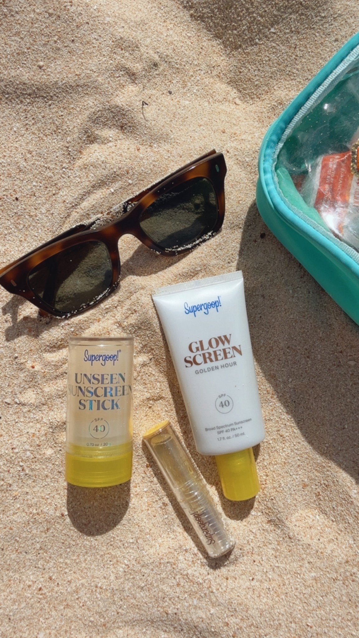 Beach things! ☀️😎

@supergoop #ad #sponsored

#LTKTravel #LTKOver40 #LTKSwim