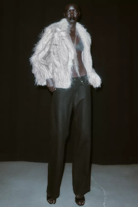 CAPPOTTO CORTO PELLICCIA SINTETICA | Zara IT