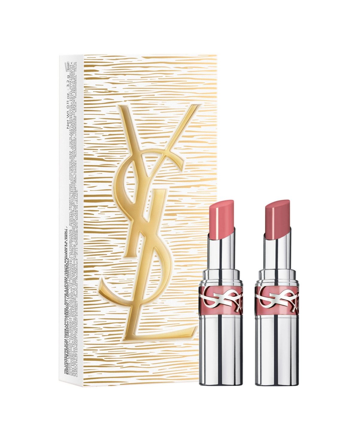 Yves Saint Laurent 2-Pc. Loveshine Lip Oil Stick Duo Set - 44 Nude Lavalliere and 213 Pink Trip | Macy's