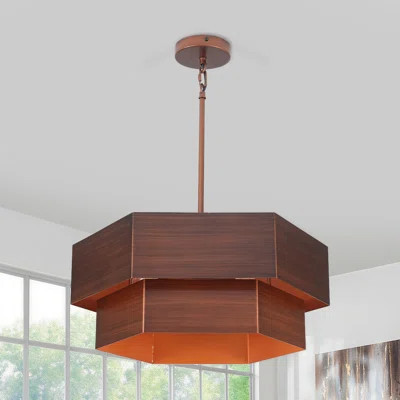 4-Light Dimmable Drum Chandelier | Wayfair North America