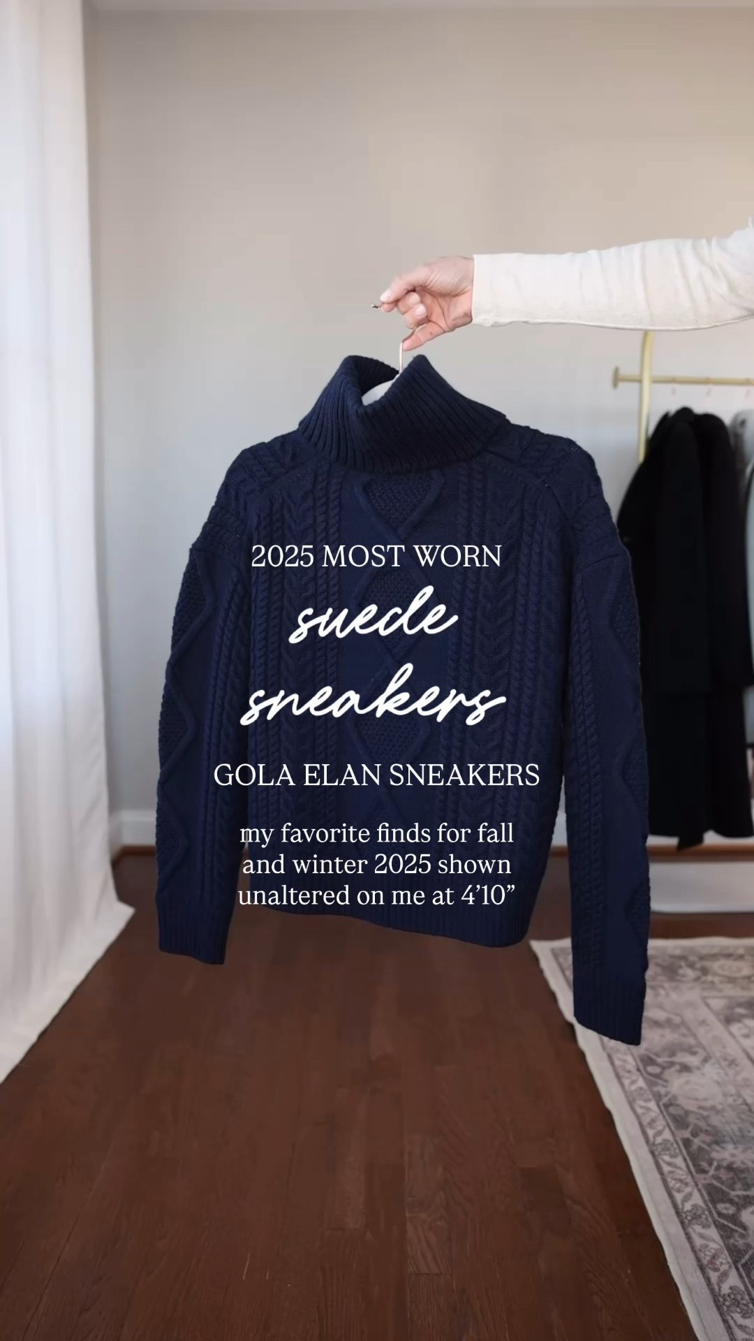 My favorite sneakers of the season have sold out everywhere but I found a few similar option last night that are still available in a size 5! (I’ve ordered them to that comfort and fit). Linked below! 

Sweater (Aritzia): xs 
Jeans (Quince): 24 x 28” in stormy blue 
Layering top (Quince): xs 
Socks (Amazon): 
Shoes (Gola): also linked similar options 


#LTKPetite