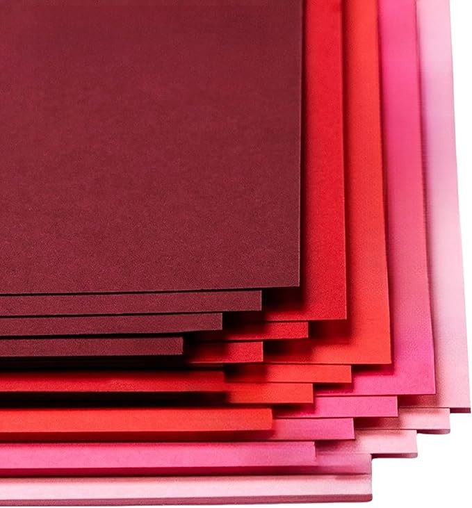 KYMY 30 Sheets Colored A4 Cardstock Papers for Chinese New Year Spring Festival, 5 Assorted 200gs... | Amazon (US)