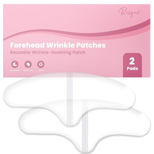 Reusable Forehead Wrinkle Patches | Forehead Wrinkles Treatment | Patches For Wrinkles | Non Invasive Reusable Wrinkle Smoothers | Works Great with an Eye Wrinkle Patches Kit and Face Tape | 2 Patches | Amazon (US)