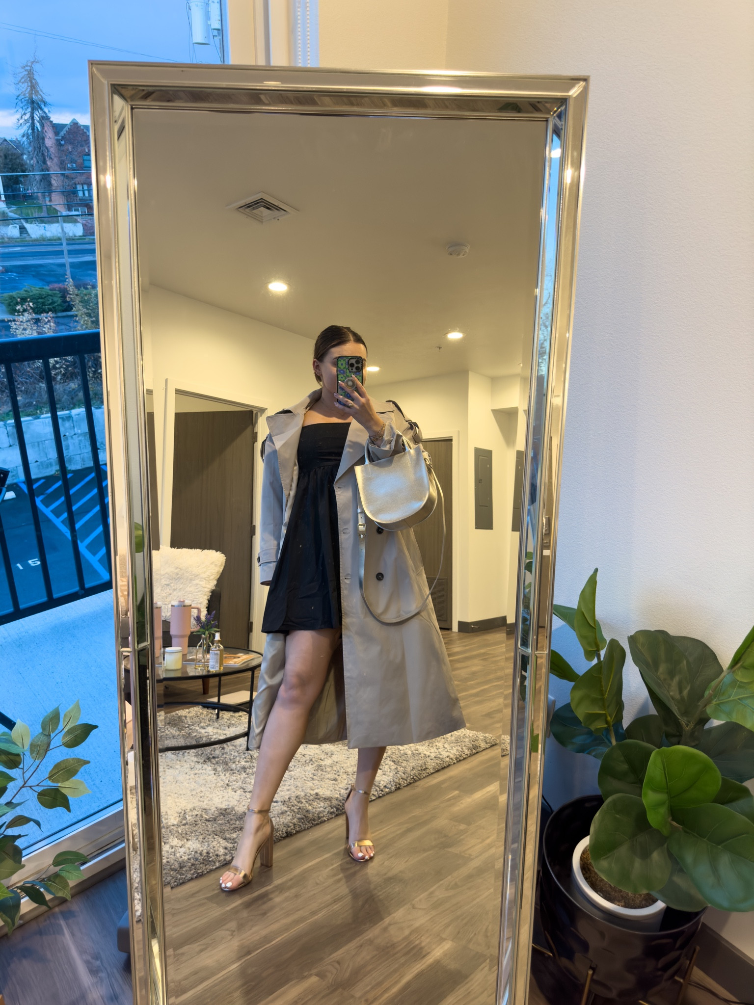 Holiday party outfit idea! Featuring metallic accessories and the best mini dress!

I’m wearing a M dress, L coat and size 9 sandals 

#LTKHoliday #LTKmidsize #LTKSeasonal