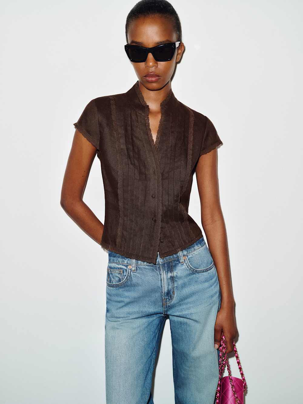 Esti Linen Top | Reformation (Global)
